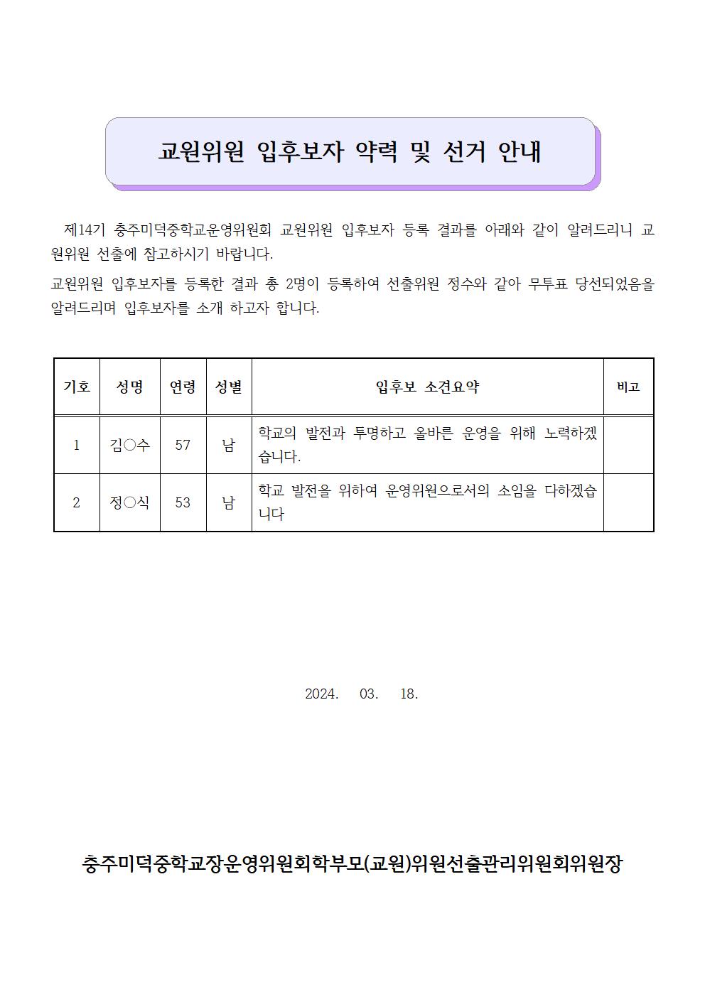 6-3.교원위원 입후보자 소견 및 무투표 선거 안내001