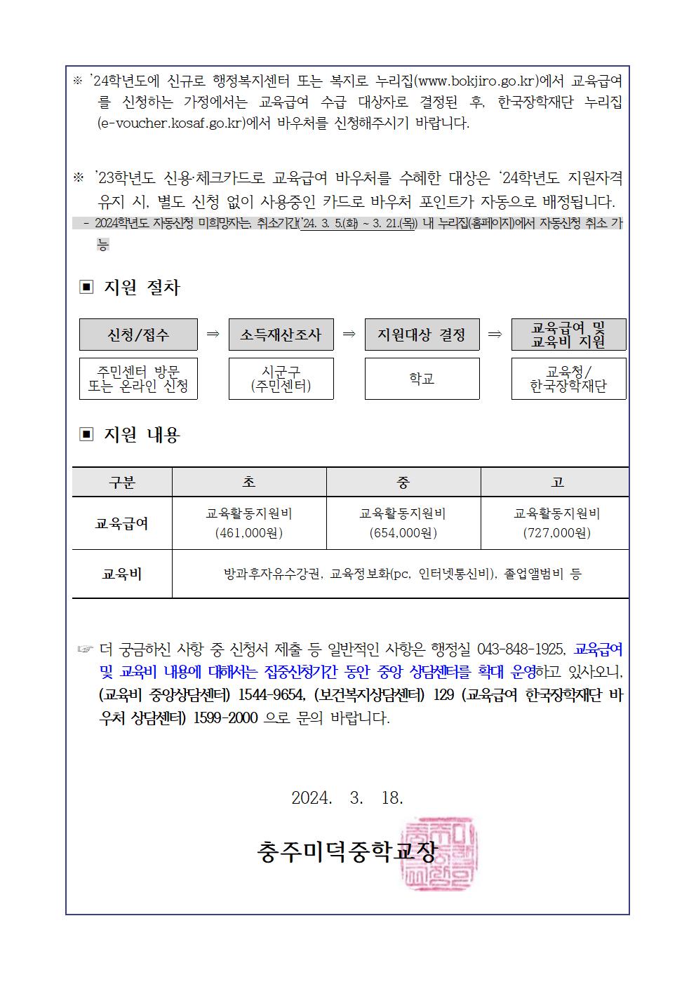 2024학년도 교육급여 및 교육비 신청 안내002